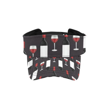 Wine Print Design LKS309 Unisex Sun Visor