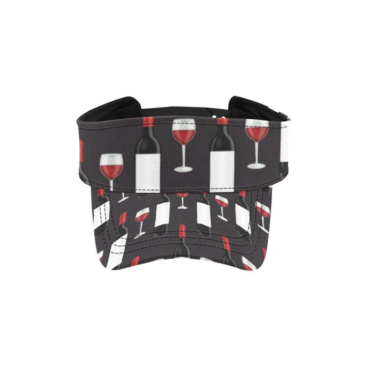 Wine Print Design LKS309 Unisex Sun Visor