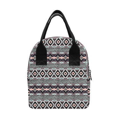 Safari Pattern Print Design LKS302 Insulated Lunch Bag