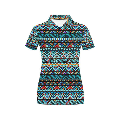 Southwestern Style Women's Polo Shirt