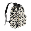 Swan Print Design LKS402 Diaper Bag Backpack