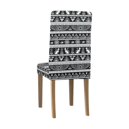 Tribal Pattern Print Design LKS305 Dining Chair Slipcover