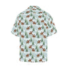 Moose Print Design LKS402 Men's Men's Hawaiian Shirt