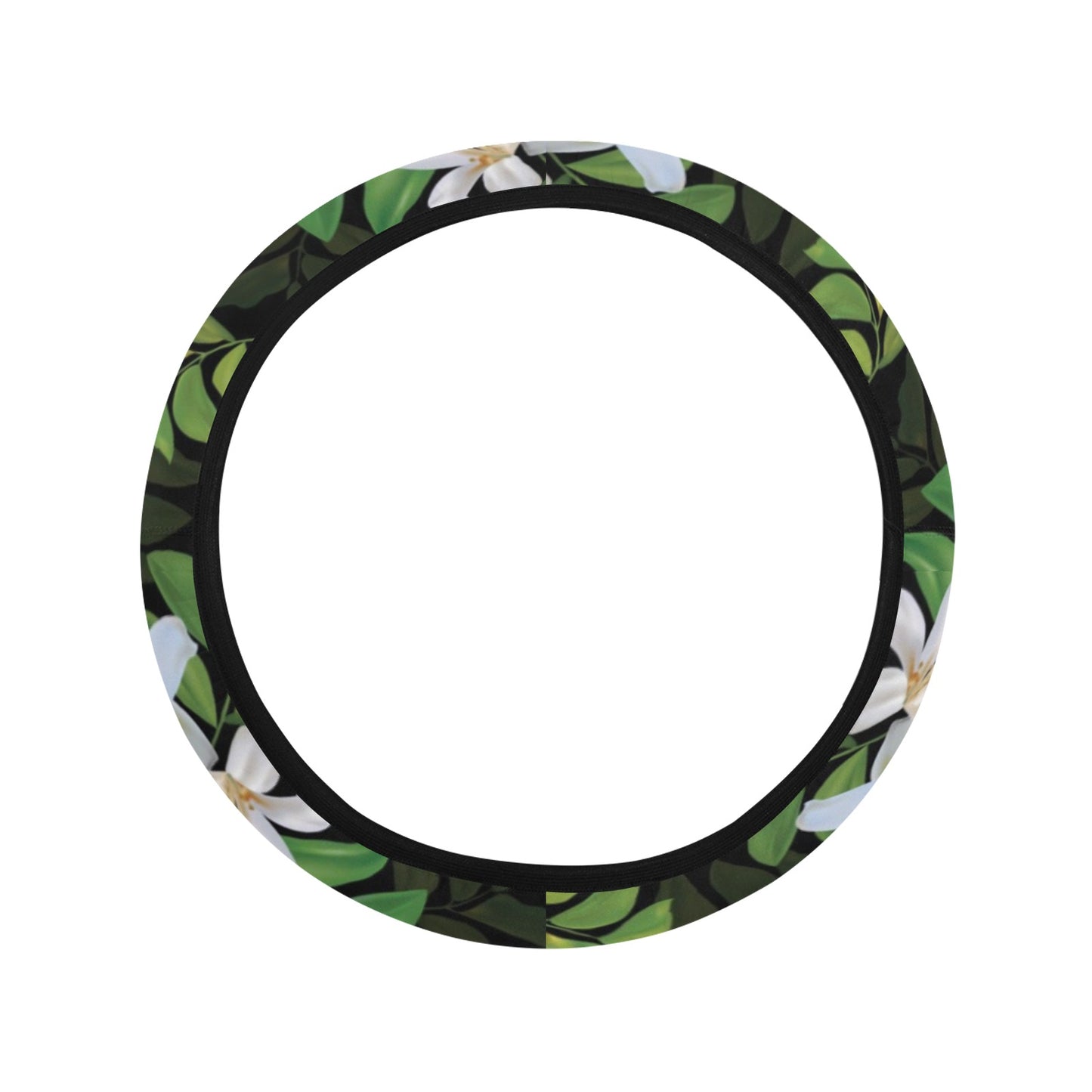 Sampaguita Print Design LKS301 Steering Wheel Cover with Elastic Edge
