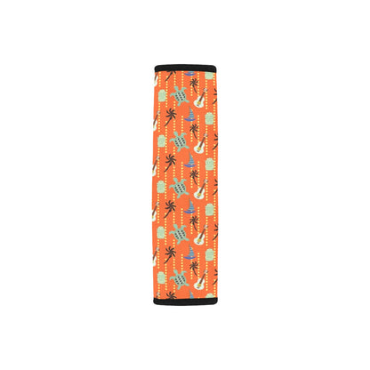 Ukulele Print Design LKS402 Car Seat Belt Cover