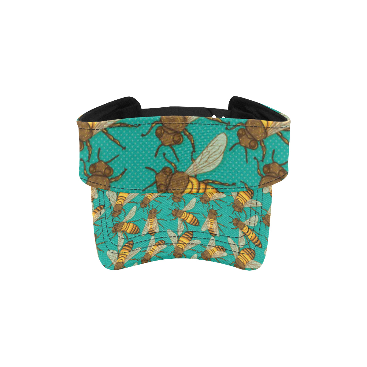 Bee Pattern Print Design BEE04 Unisex Sun Visor