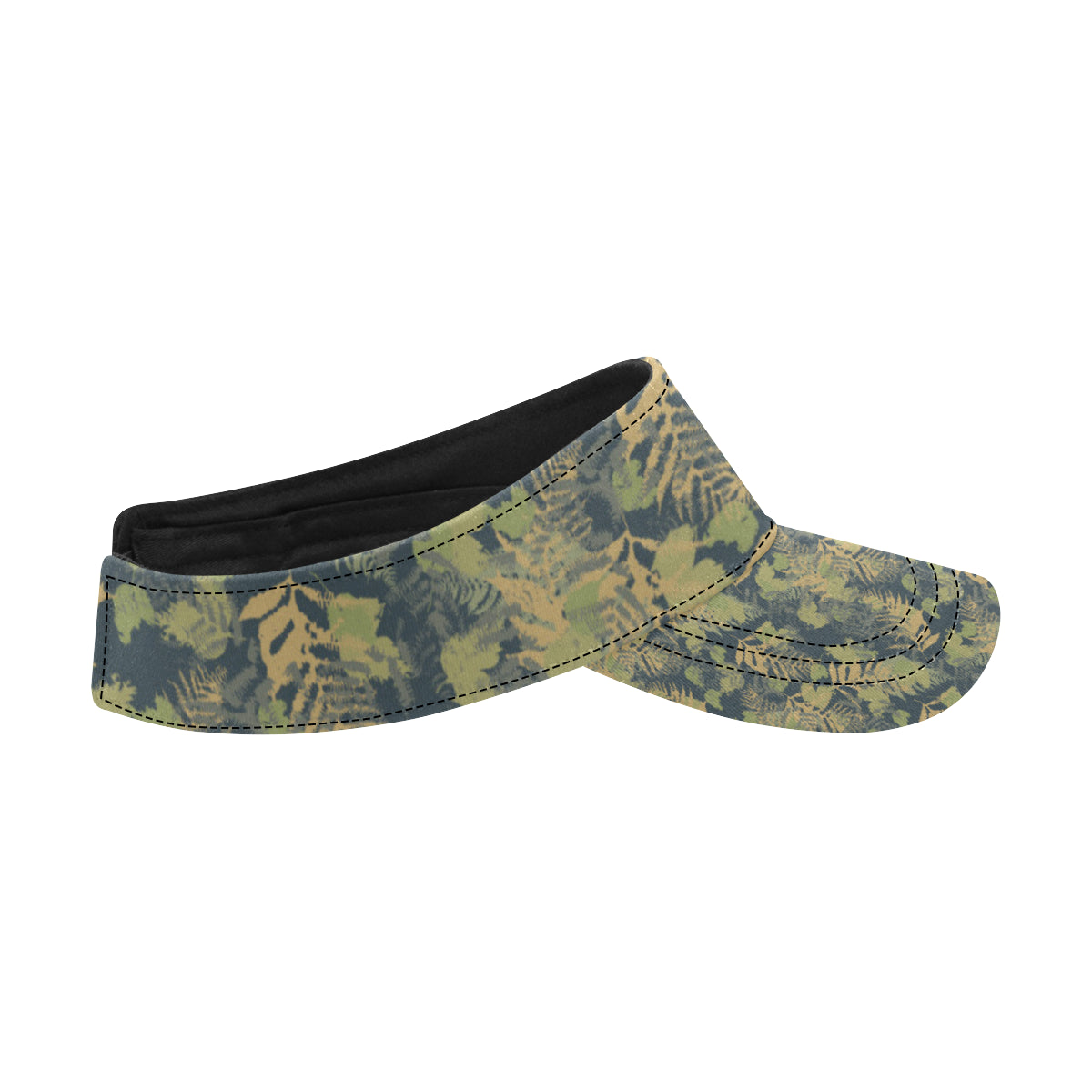 Camouflage Tropical Pattern Print Design 04 Unisex Sun Visor