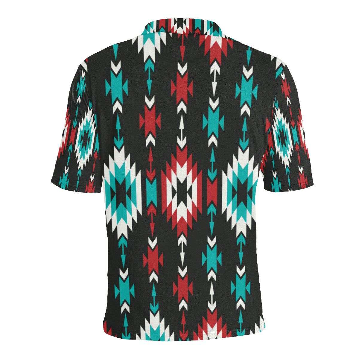 Native Pattern Print Design A08 Men Polo Shirt