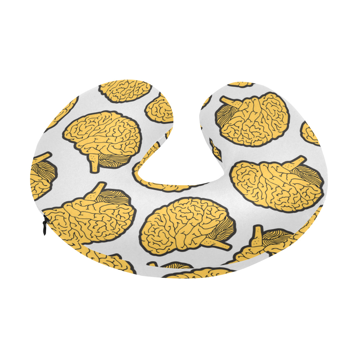 Psychology Pattern Print Design A01 U-Shaped Travel Neck Pillow