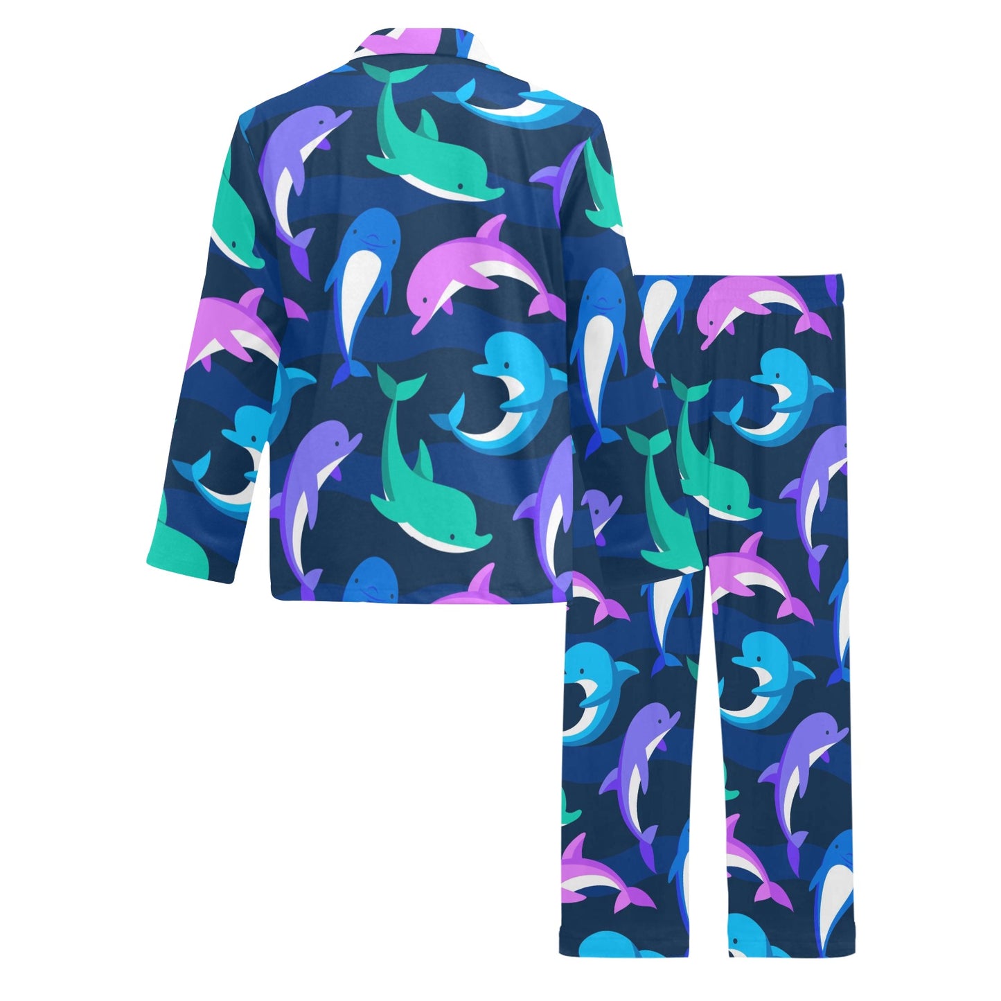 Dolphin Baby Men's Long Pajama Set