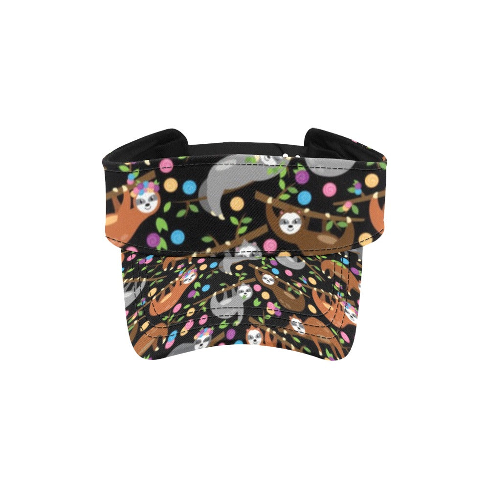 Sloth Print Design LKS306 Unisex Sun Visor