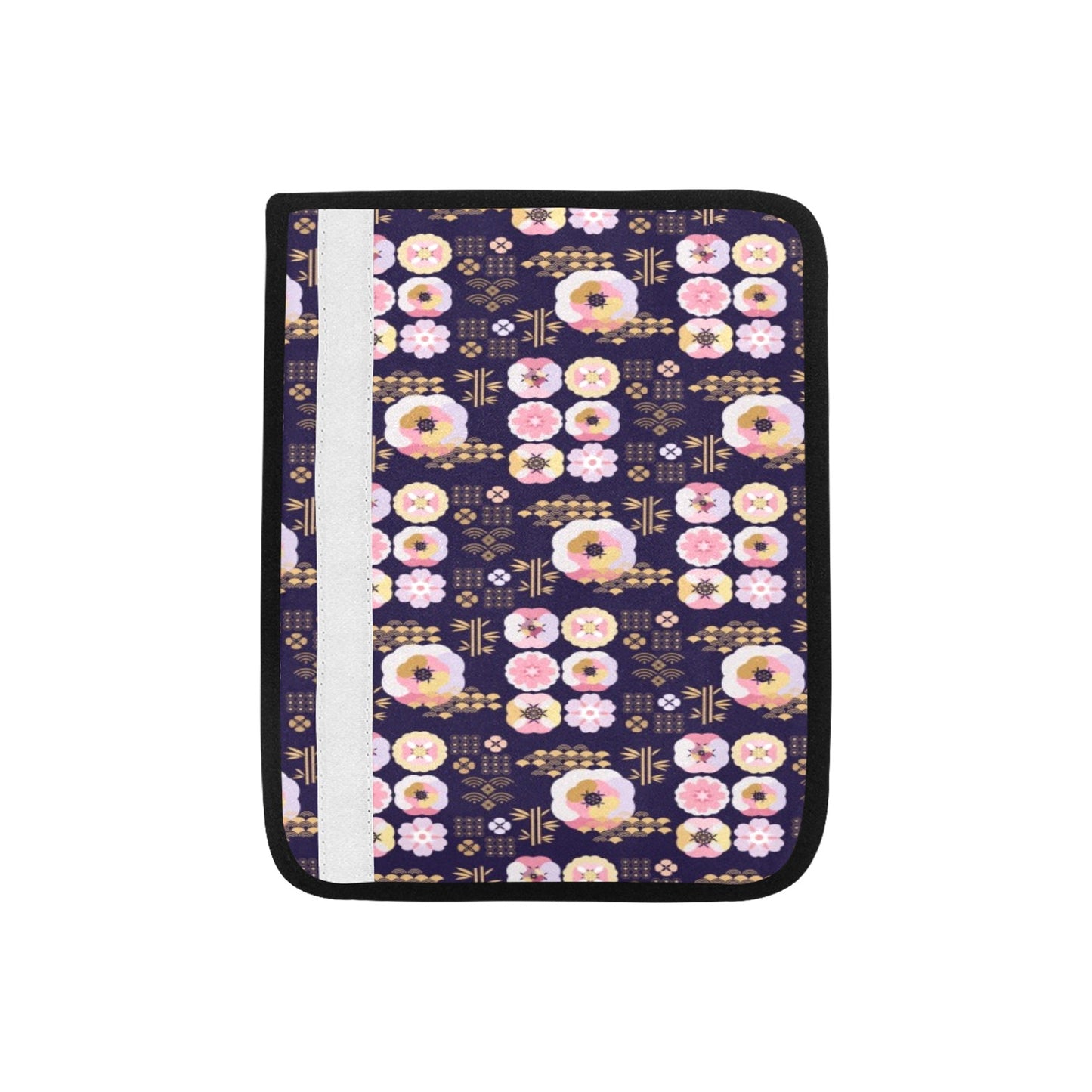 Sakura Japan Style Print Design LKS302 Car Seat Belt Cover