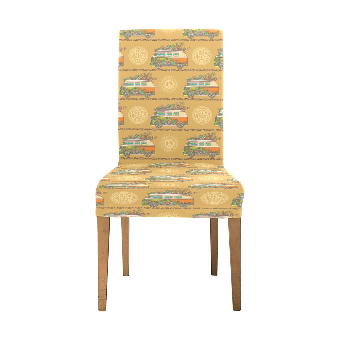 Hippie Van Print Design LKS304 Dining Chair Slipcover