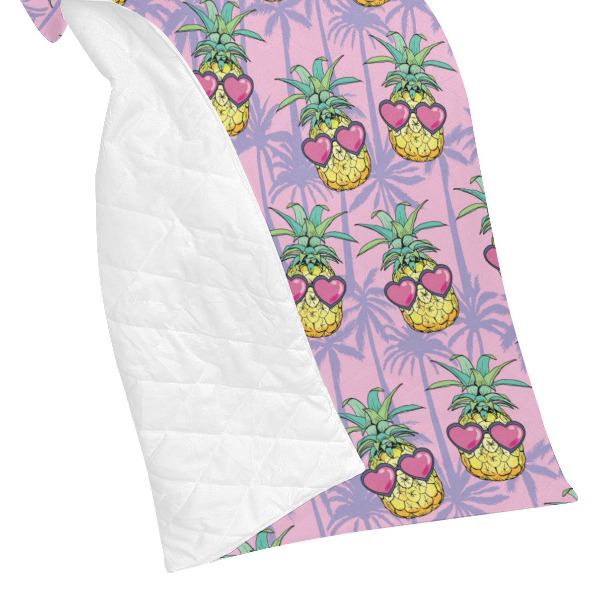 Pineapple Pattern Print Design PP06 Premium Quilt