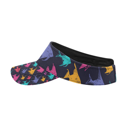 Angelfish Colorful Pattern Print Design 03 Unisex Sun Visor