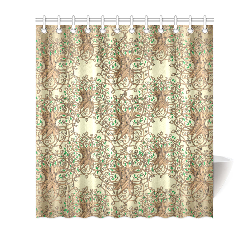 Celtic Tree of life Shower Curtain