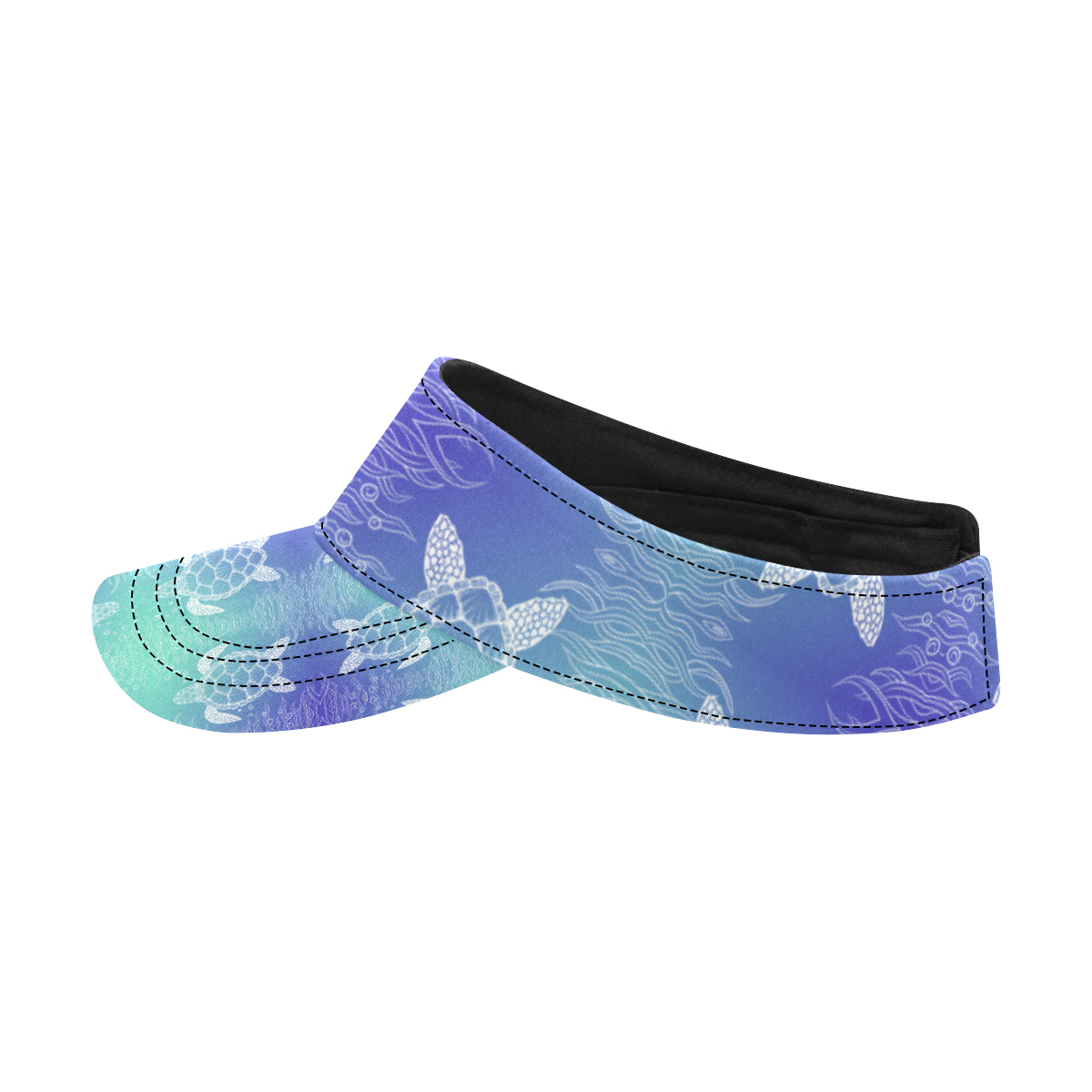 Sea Turtle Draw Unisex Sun Visor