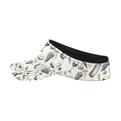 Wine Themed Print Design LKS306 Unisex Sun Visor