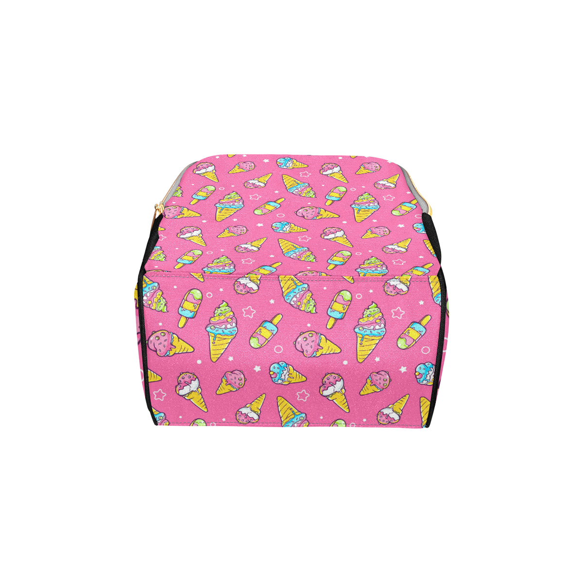 Ice Cream Pattern Print Design IC04 Diaper Bag Backpack