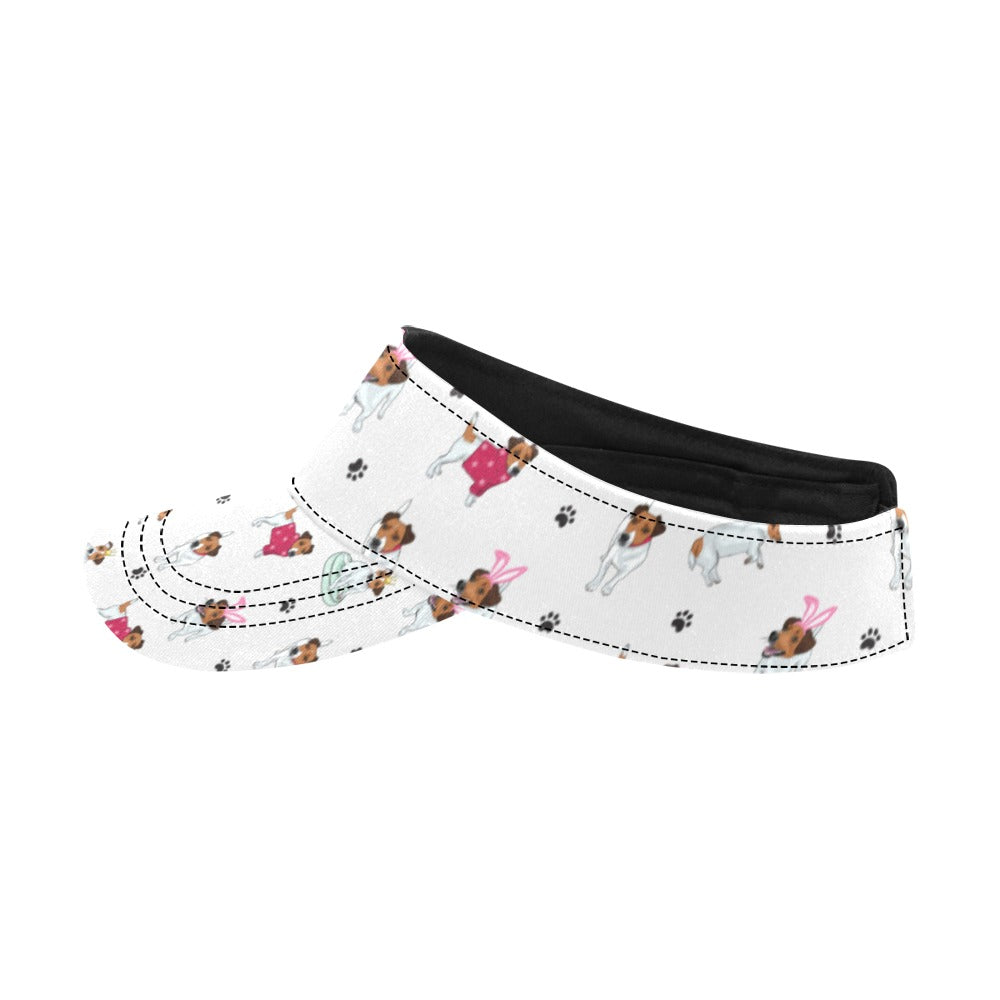 Russell Terriers Print Design LKS308 Unisex Sun Visor