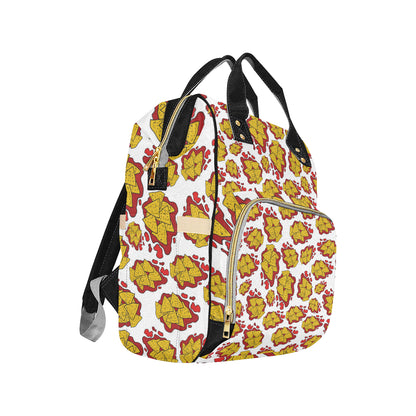 Nachos Pattern Print Design A03 Diaper Bag Backpack