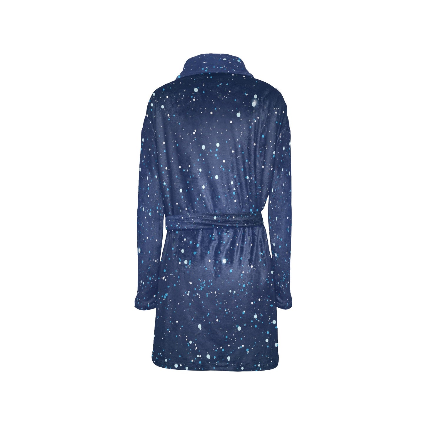 Night sky Pattern Print Design A03 Women's Fleece Robe