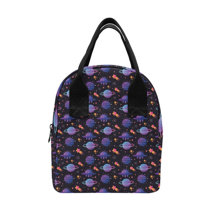 UFO Star Galaxy Print Design LKS308 Insulated Lunch Bag