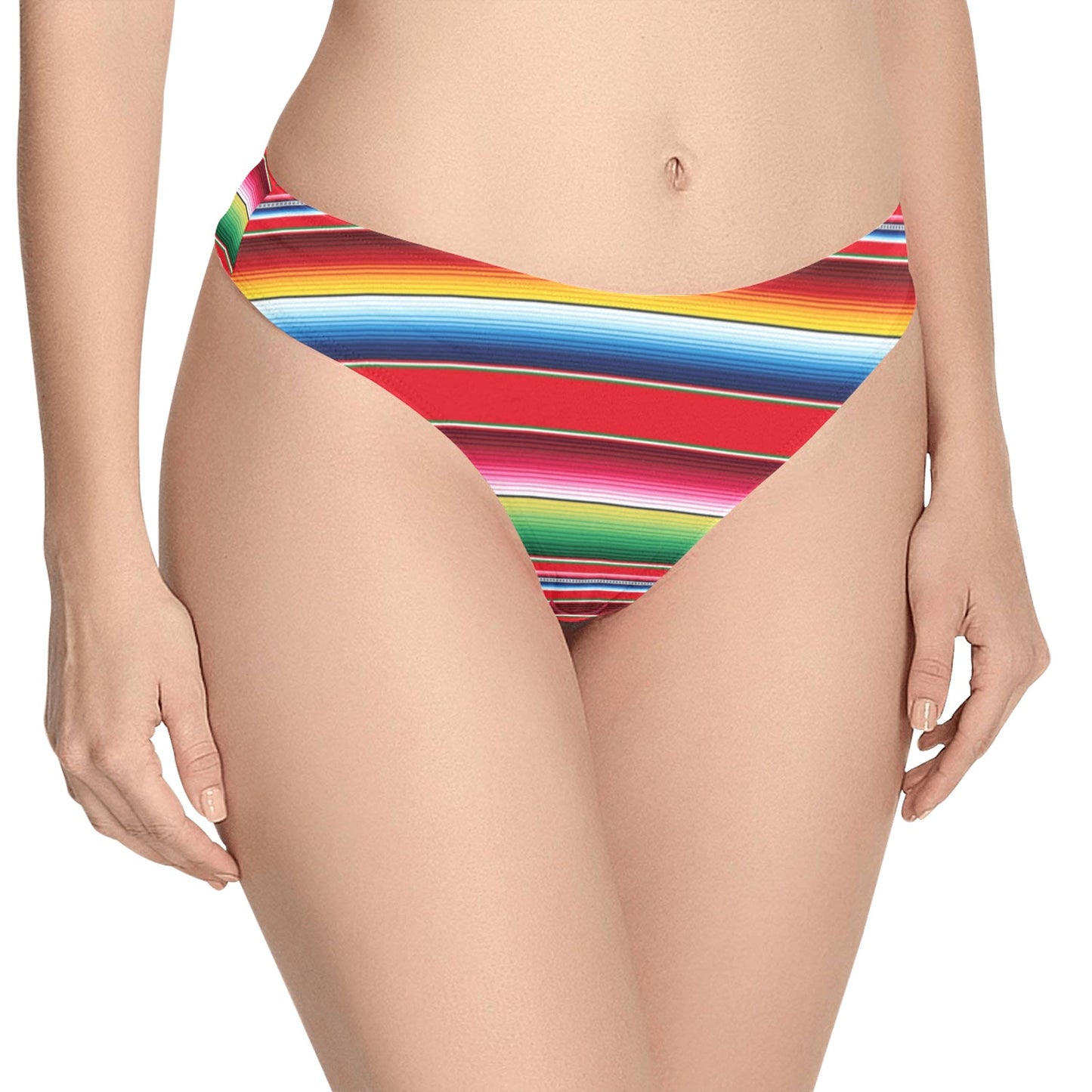 Serape Pattern Women's Thongs