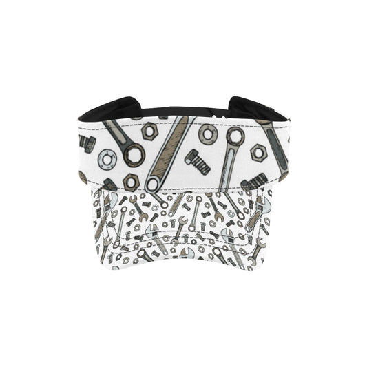 Mechanic Pattern Print Design 03 Unisex Sun Visor