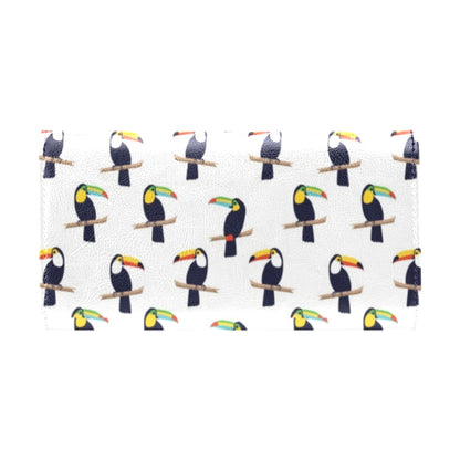 Toucan Print Design LKS305 Women's Trifold Wallet