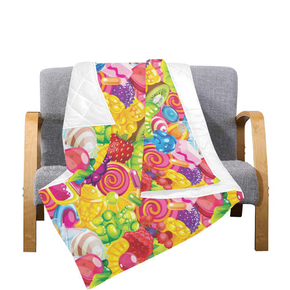Candy Pattern Print Design CA01 Premium Quilt