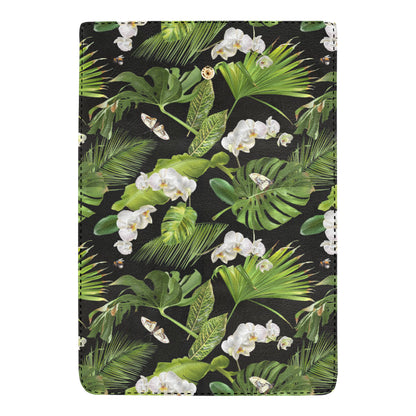 Tropical Flower Pattern Print Design TF026 Women's Trifold Wallet