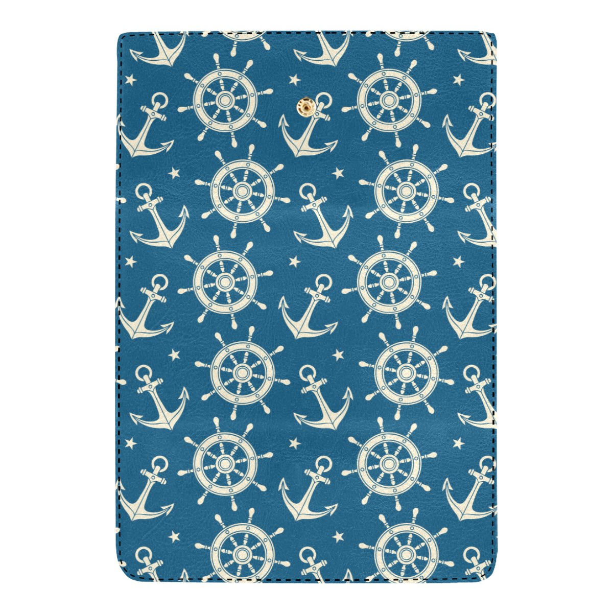 Anchor Pattern Print Design 01 Women's Trifold Wallet