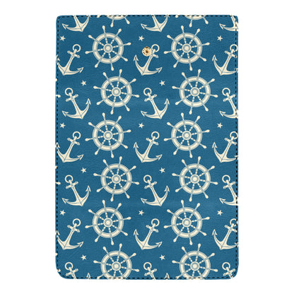 Anchor Pattern Print Design 01 Women's Trifold Wallet