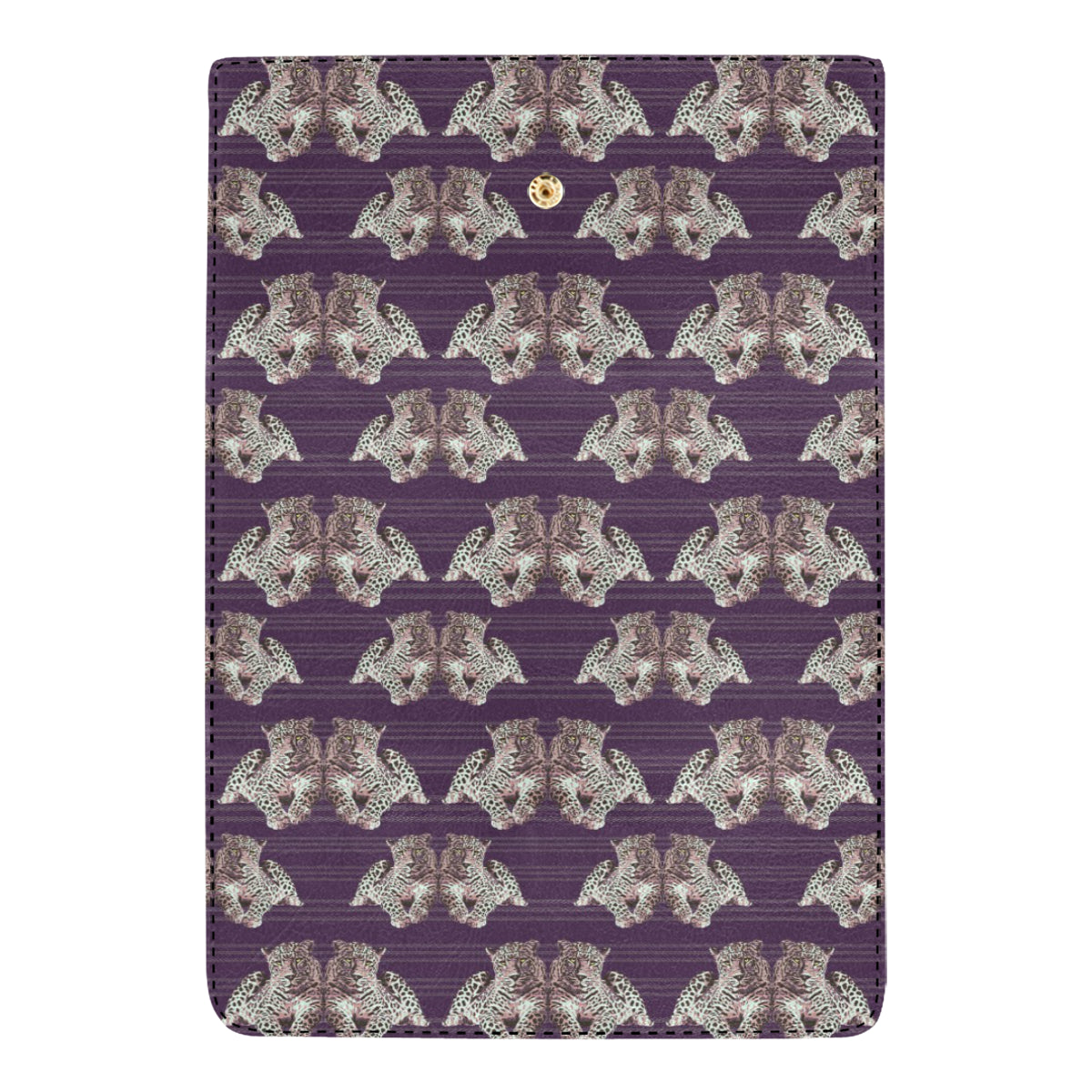 Leopard Pattern Print Design 01 Women's Trifold Wallet