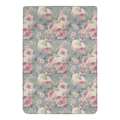 Peony Pattern Print Design PE05 Women's Trifold Wallet