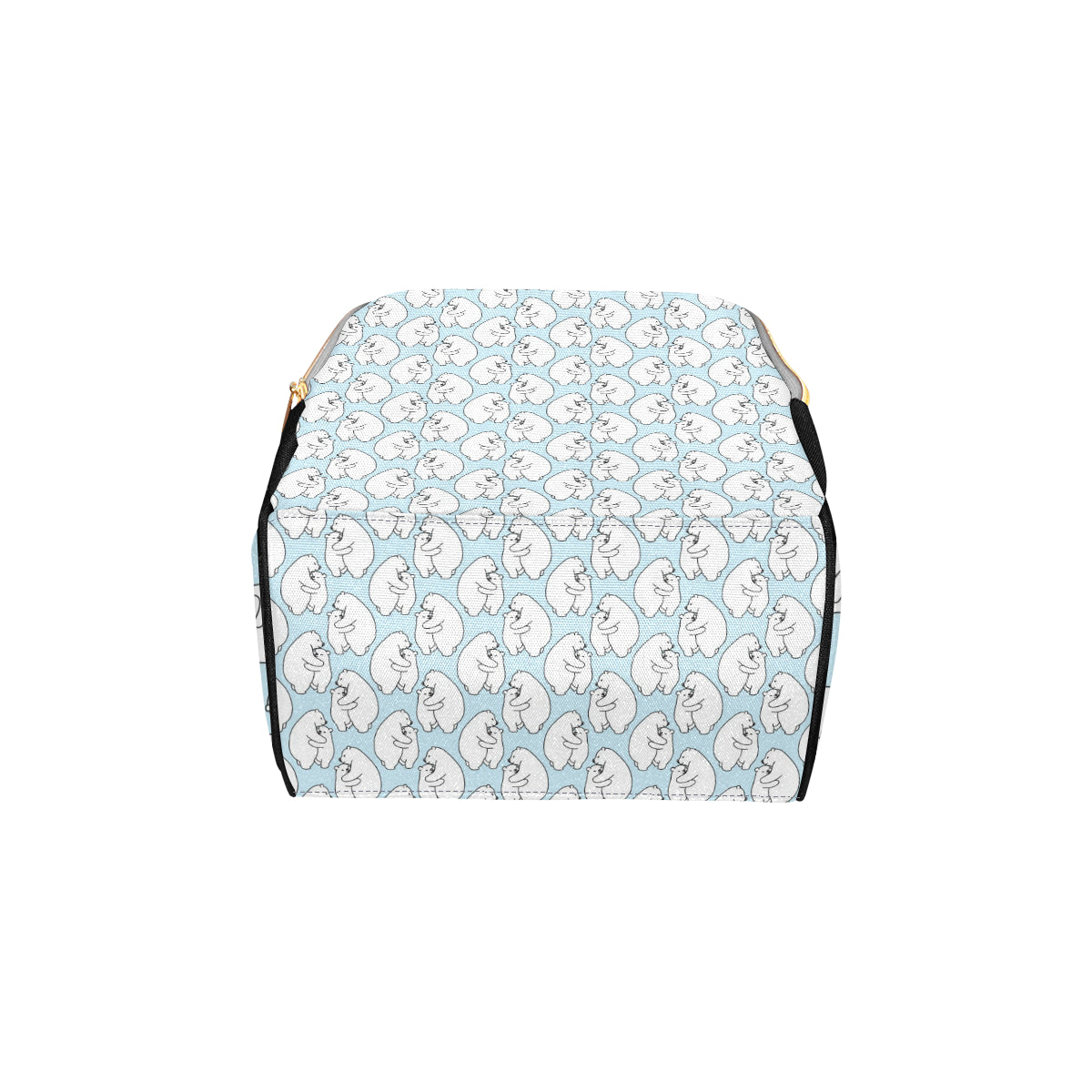 Polar Bear Pattern Print Design PB08 Diaper Bag Backpack