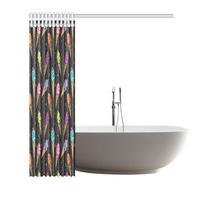 Ice Cream Pattern Print Design IC06 Shower Curtain