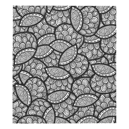 Polynesian Pattern Print Design A01 Premium Quilt