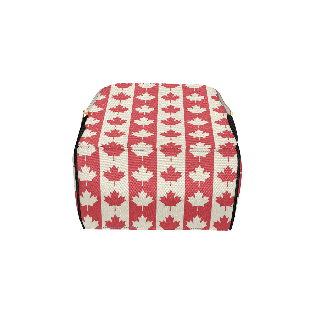 Maple Leaf Pattern Print Design 02 Diaper Bag Backpack