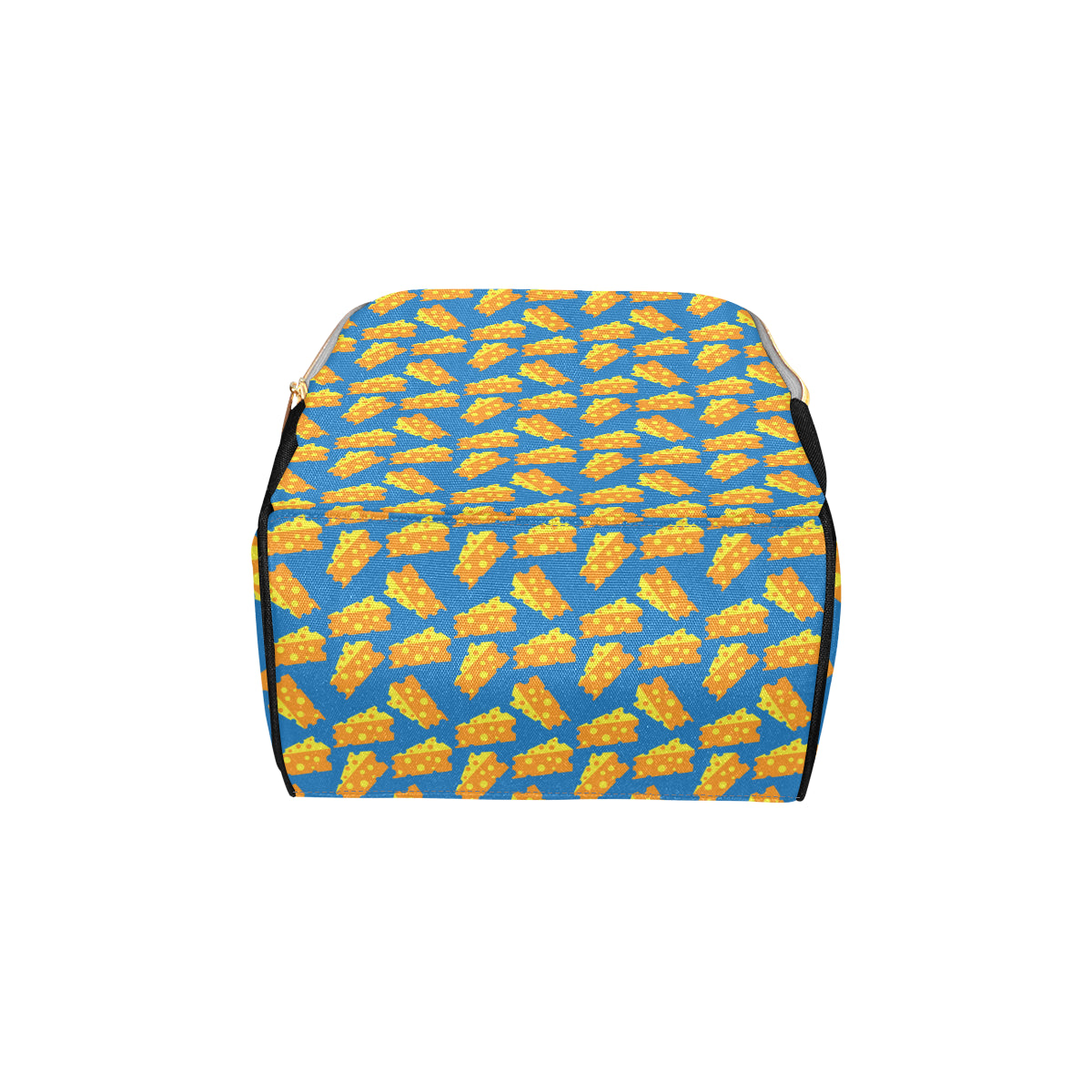 Cheese Pattern Print Design 05 Diaper Bag Backpack