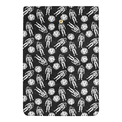 Astronaut Pattern Print Design 03 Women's Trifold Wallet