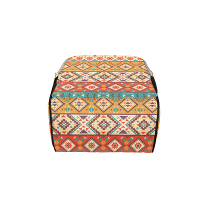 Navajo Pattern Print Design A01 Diaper Bag Backpack