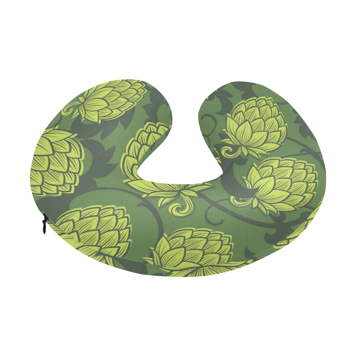 Hope Pattern Print Design 02 U-Shaped Travel Neck Pillow