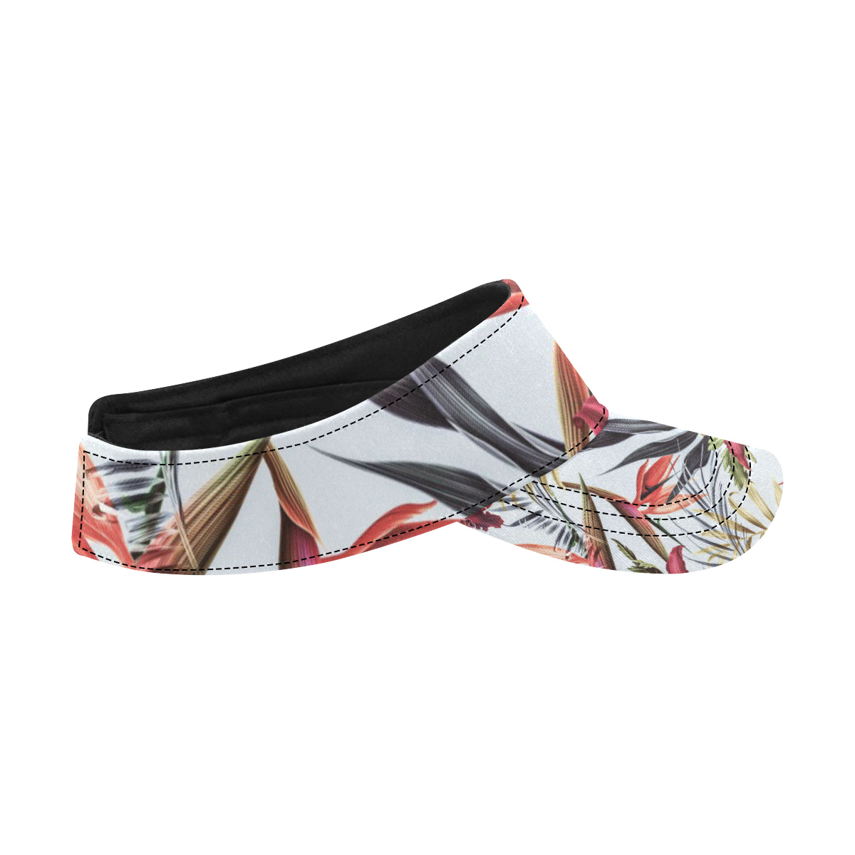 Tropical Flower Pattern Print Design TF021 Unisex Sun Visor