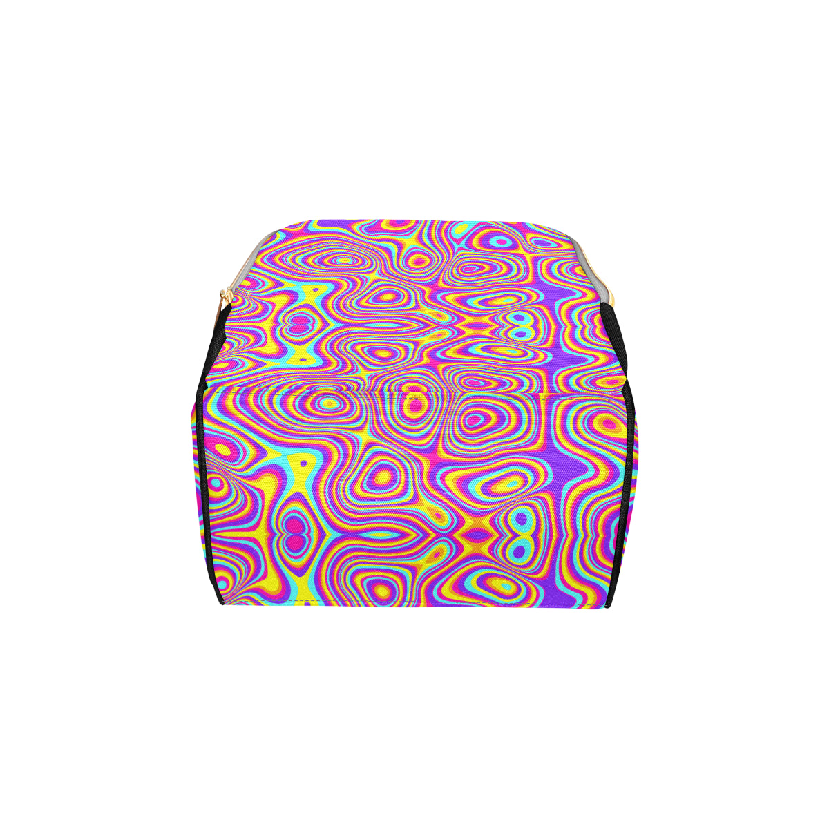 Liquid Pattern Print Design 06 Diaper Bag Backpack