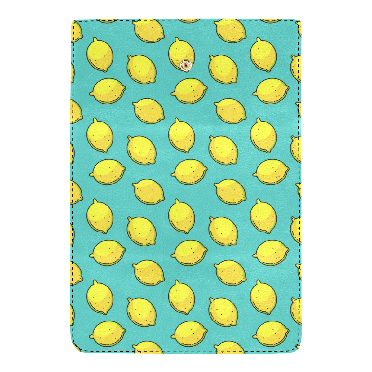 Lemon Pattern Print Design LM04 Women's Trifold Wallet