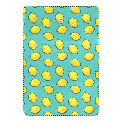 Lemon Pattern Print Design LM04 Women's Trifold Wallet