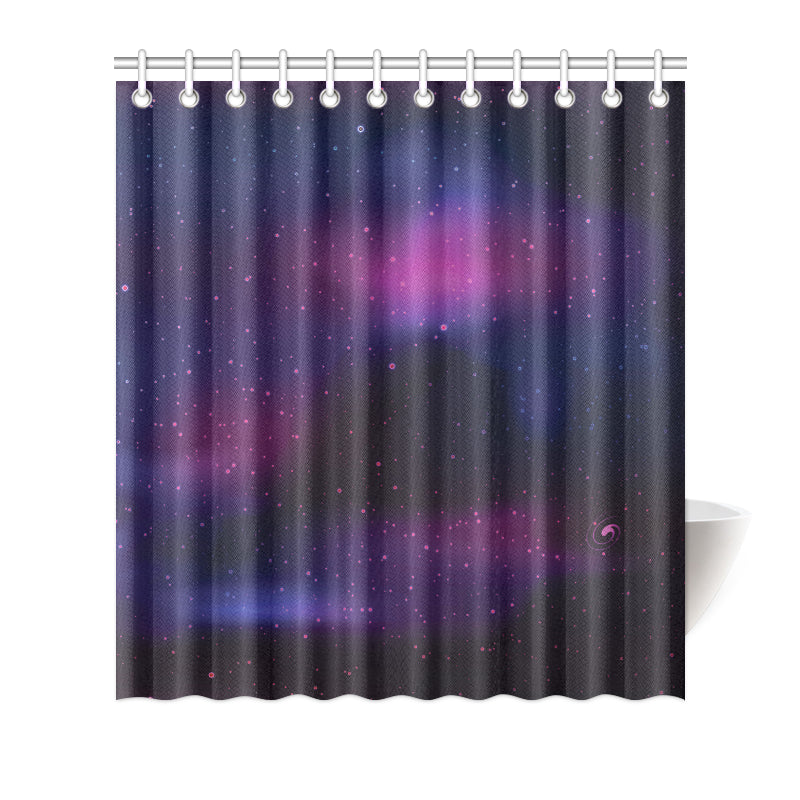 Night sky Pattern Print Design A04 Shower Curtain