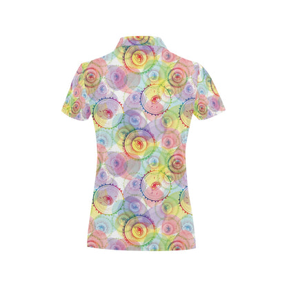 Third Eye Print Design LKS303 Women's Polo Shirt